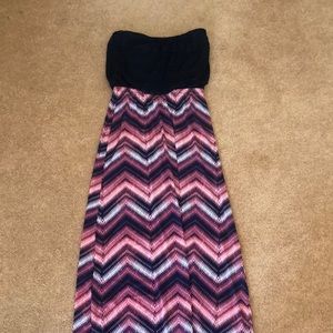 Sunset maxi dress